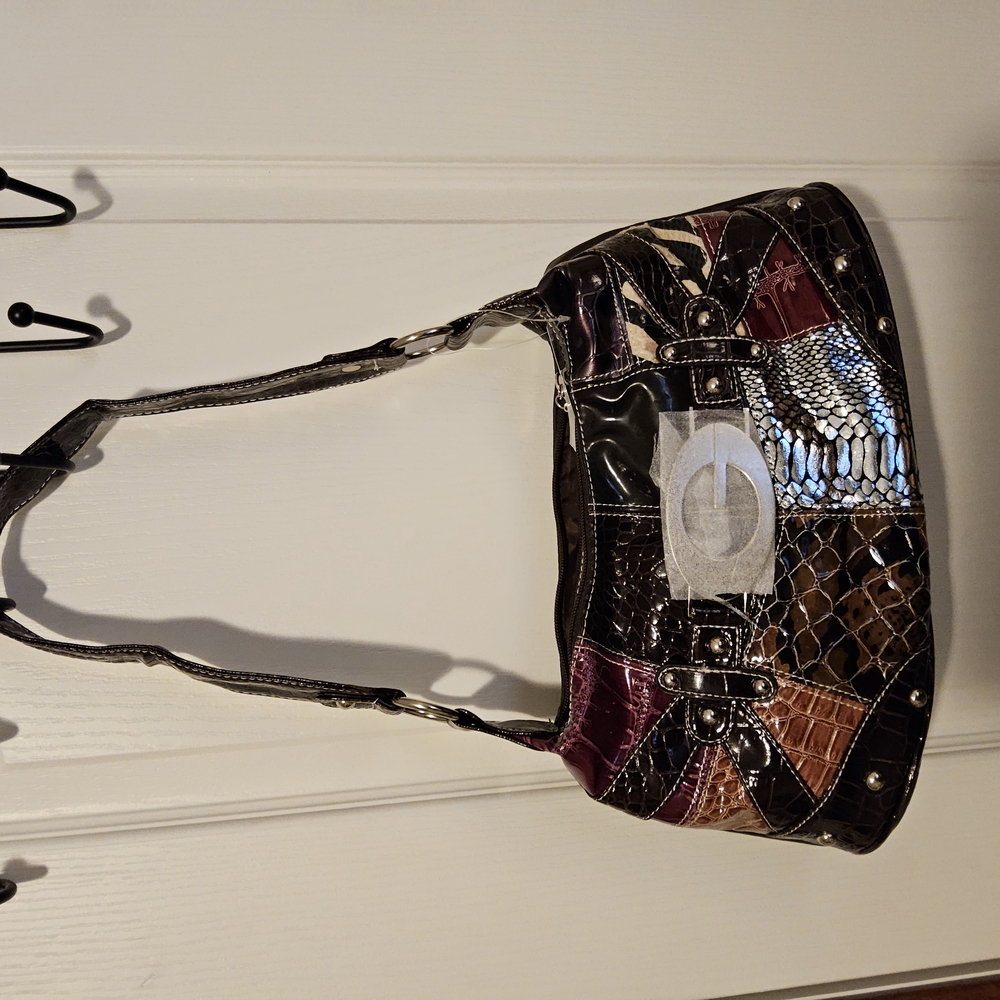 New G Bag Multicolor Patchwork Handbag - image 3